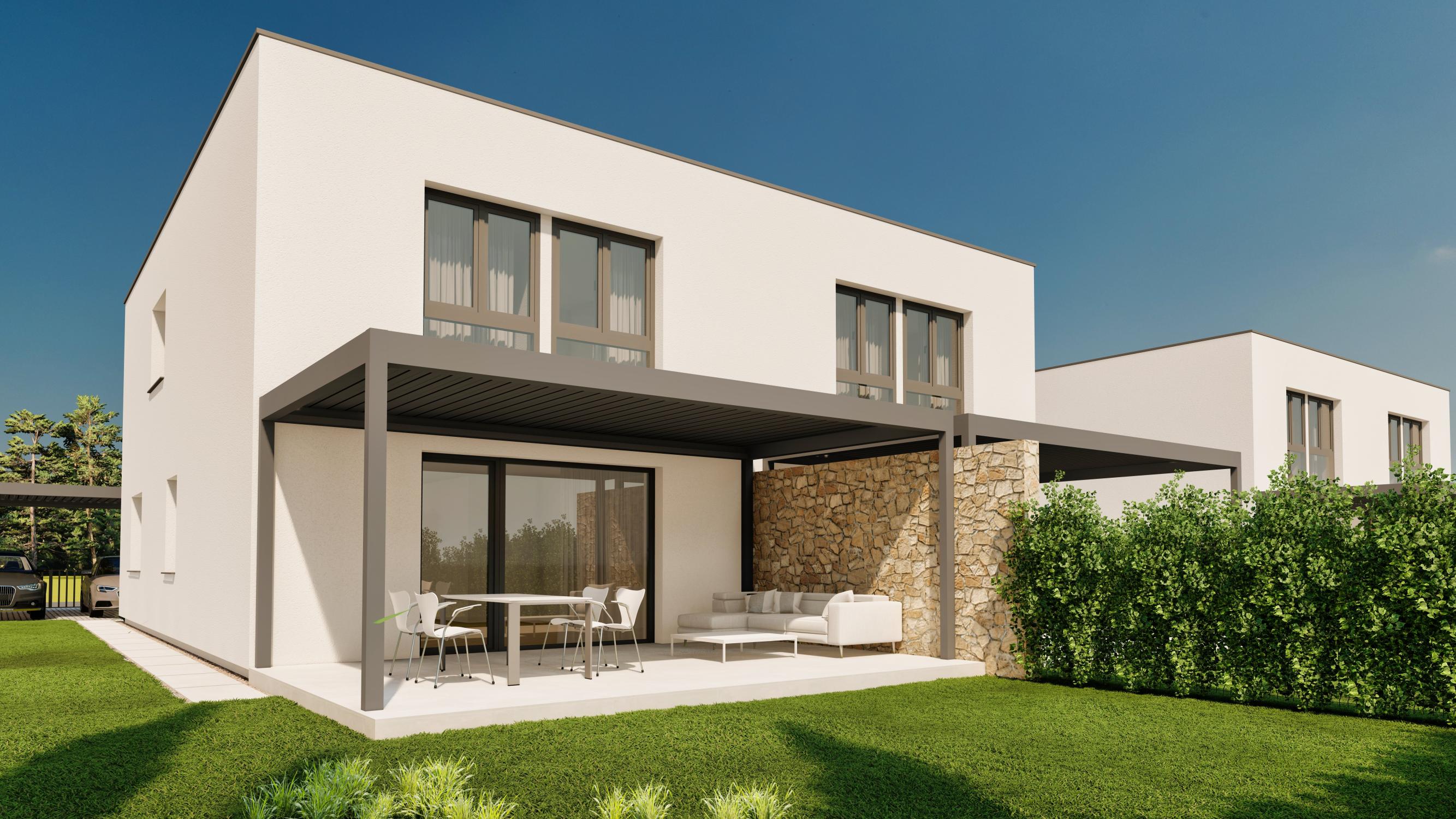 Projekt Kráľová Senec: 4-izbové domy