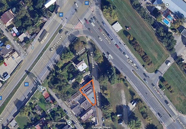 Predaj prevádzkovej budovy, BA II - Galvaniho ul.