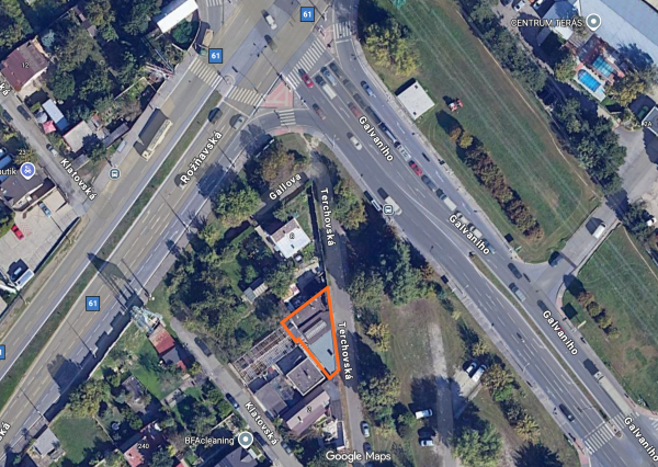 Predaj prevádzkovej budovy, BA II - Galvaniho ul.